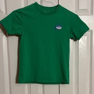 Southern Tide Green Short Sleeve Kids Tee Size Medium